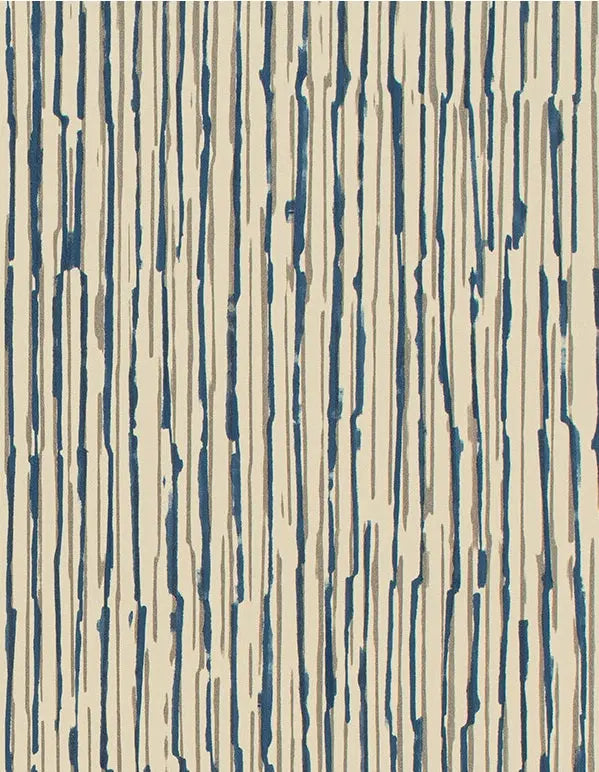 Winfield Thybony Wallpaper WTN1019.WT Wave Ink Blue