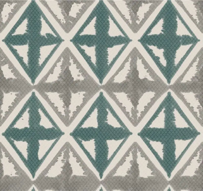 Winfield Thybony Wallpaper WTP4017.WT Diamond Block Dusty Teal