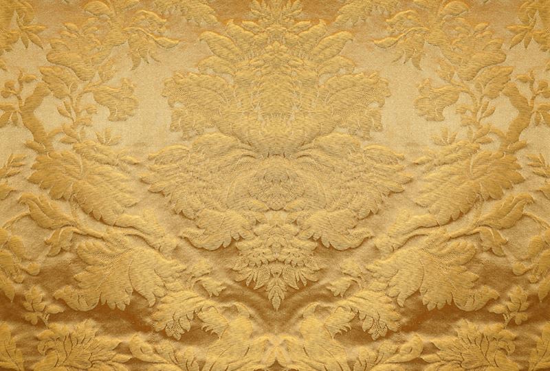 Scalamandre Fabric Y0 00866470 Urbino Damask Gold